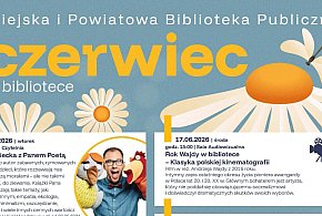 Czerwiec w kutnowskiej książnicy. Odjazdowy Bibliotekarz