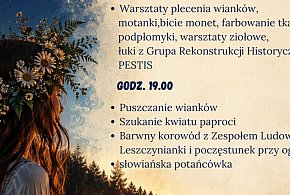 Zapraszamy na Obchody Nocy Świętojańskiej w Leszczynku!
