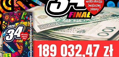 Kutnianie wrzucili do puszek WOŚP prawie 190 tysięcy złotych