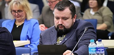 Kłopoty z prawem kutnowskiego radnego Przemysława Tobolczyka