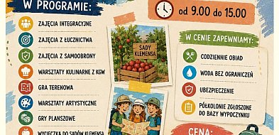 Od 6 lipca półkolonie Wakacji czas,wakacji moc w Centrum Kultury w Leszczynku