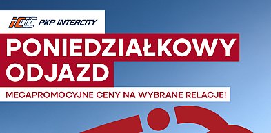 Poniedziałkowy odjazd z PKP INTERCITY! Tańsze bilety na połączenia w góry
