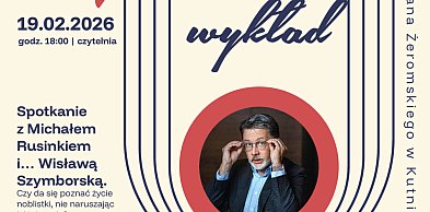 Nowości i spotkanie z Michałem Rusinkiem w bibliotece