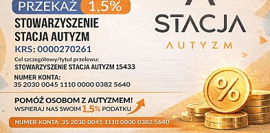 Razem dla Stacji Autyzm. Przekaż 1,5% kutnowskiemu stowarzyszeniu