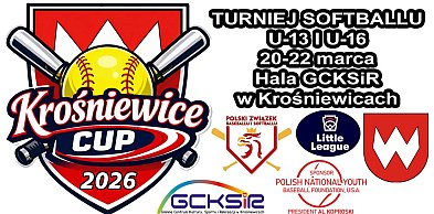 Krośniewice Cup 2026 Turniej Softballu U-13 i U-16 20-24 marca
