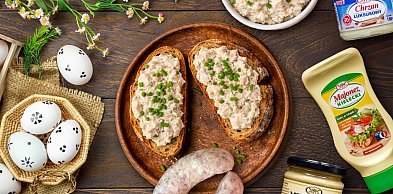Biała kiełbasa inaczej. Pasta z białej kiełbasy z Majonezem Kieleckim