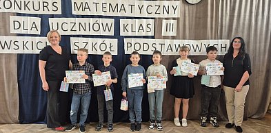 Alicja Świerczyńska i Jan Popławski najlepsi w matematyce!