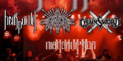 Metalowa sobota w Kutnie! NIBOGANIPANA, ASHUR, HELLSPAWN,  CHAINSWORD