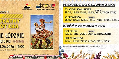 Pociągiem ŁKA na Folkowe Łódzkie nad zalewem Mrożyczka