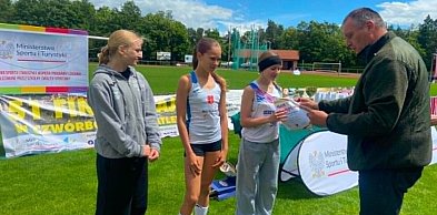 Roksana Chochulska z UKS Dziewiątki w Kutnie najlepszą sprinterką w Olecku