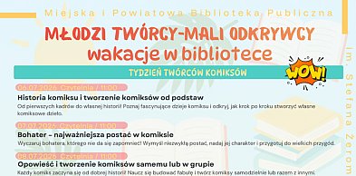 Młodzi twórcy- Mali odkrywcy. Biblioteka zaprasza