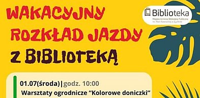 Biblioteka w Żychlinie zaprasza na wakacyjne zajęcia