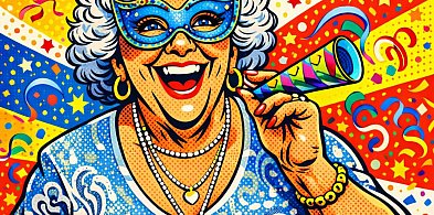 Złoty Wiek zaprasza na Zabawę Karnawałową-73237