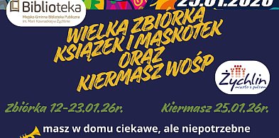 Zdrowe brzuszki naszych dzieci. Biblioteka prowadzi zbiórkę maskotek i książek-73159