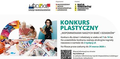 Konkurs plastyczny pn. Wspomnieniami naszych Babć i Dziadków