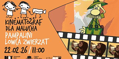 Kinematograf dla Malucha w domu kultury w Kutnie – Pampalini, łowca zwierząt