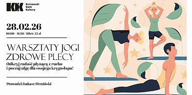 Zdrowe plecy – warsztaty jogi pod koniec lutego