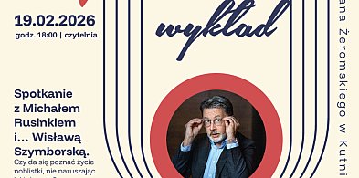 Nowości i spotkanie z Michałem Rusinkiem w bibliotece