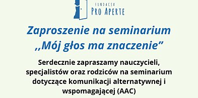Mój głos ma znaczenie. Fundacja Pro Aperte zaprasza na spotkanie nauczycieli