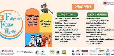 Festiwal Form Wielu. 26 - 27 czerwca plenerowe spektakle w Płocku