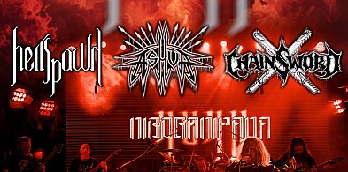 Metalowa sobota w Kutnie! NIBOGANIPANA, ASHUR, HELLSPAWN,  CHAINSWORD