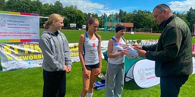 Roksana Chochulska z UKS Dziewiątki w Kutnie najlepszą sprinterką w Olecku