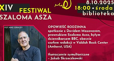 Festiwal im. Szaloma Asza w Kutnie: Od poniedziałku odbierzesz wejściówki-70944