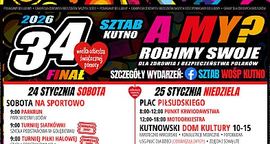 Kutno znów zagra z WOŚP! Program 34. Finału 24-25 stycznia-73447