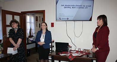 Seniorzy na spotkaniu: Jak przetrwać zimę i uniknąć chorób w tym okresie?