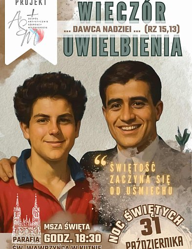 Świętość zaczyna się od uśmiechu. W piątek Wieczór Uwielbienia w Kutnie-71762