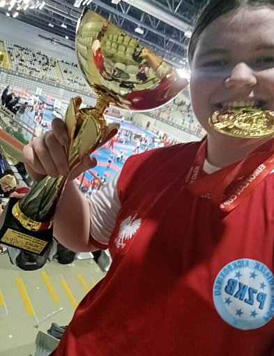 Julia Kopczyńska z Alex Kutno Mistrzynią Europy!