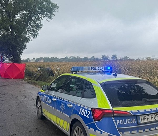 Nie żyje 54-letni kierujący BMW w Łaniętach-71262
