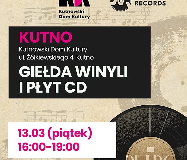 3. edycja Giełdy Winyli i Płyt CD w marcu. Chcesz się wystawić? Zadzwoń-73393
