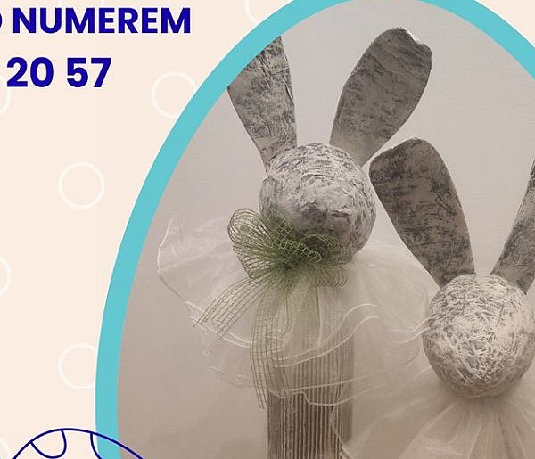 Wielkanocny zając. Zabierz go ze sobą. Warsztaty w Żychlinie