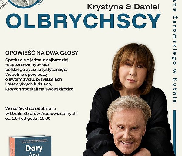 Krystyna Demska-Olbrychska i Daniel Olbrychski w Kutnie! Wejściówki od 1 kwietnia