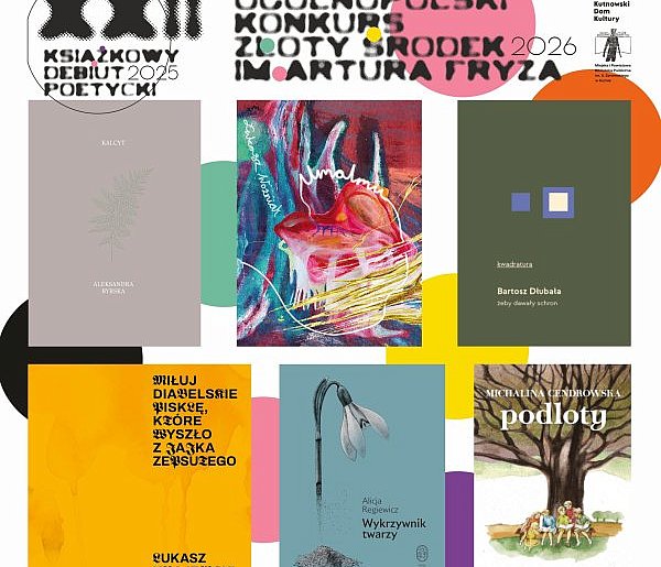 Festiwal Literacki Złoty Środek już w maju. M. Świetlicki ponownie w Kutnie