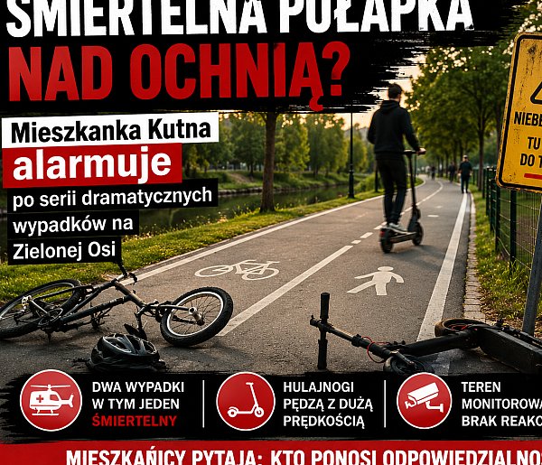 Śmiertelna pułapka nad Ochnią? Mieszkanka alarmuje po serii dramatycznych wypadków