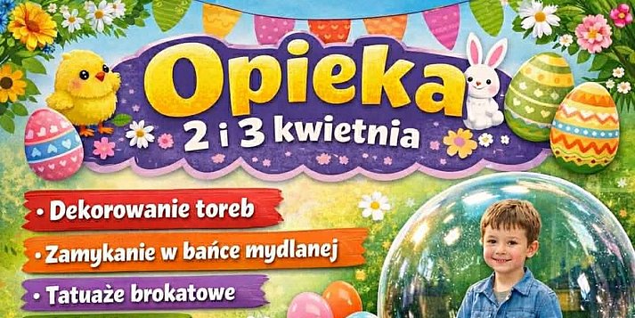 Wielkanocna przygoda dla dzieci w sali zabaw Leo! Niezapomniane chwile 2 i 3 kwietnia