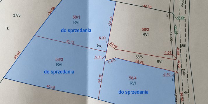 Na sprzedaż atrakcyjne działki budowlane – Florek, gmina Kutno