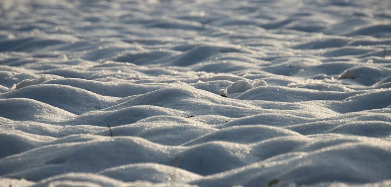 Leżał w zaspie. Dzielnicowi z Krośniewic uratowali mężczyznę