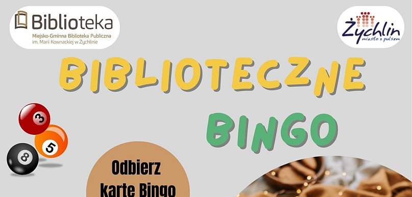 W piątek warsztaty dla Babć i Dziadków. W lutym Konkurs Biblioteczne Bingo