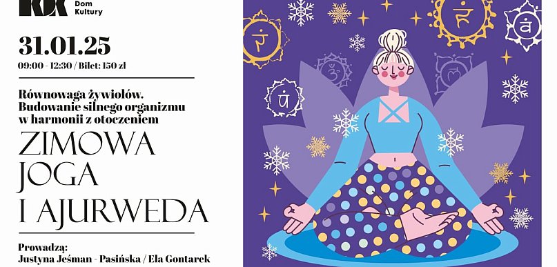 Zimowe warsztaty, które pozwolą utrzymać równowagę żywiołów w Twoim ciele