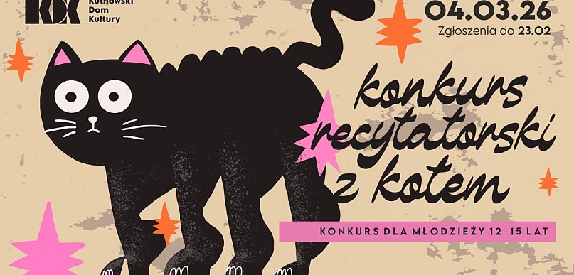 12. Konkurs recytatorski z Kotem. Zgłoszenia do 23 lutego