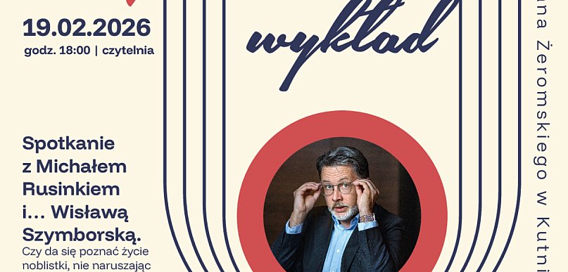 Nowości i spotkanie z Michałem Rusinkiem w bibliotece