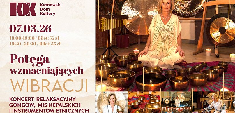 Uzdrawiająca fala dźwięku – warsztaty głębokiego relaksu w sobotę 7 marca