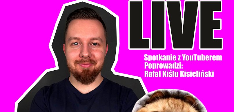 W marcu spotkanie z najpopularniejszym z twórców gamingowych w Polsce