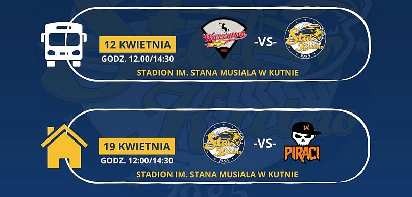 Ligowe baseballowe emocje w niedzielę