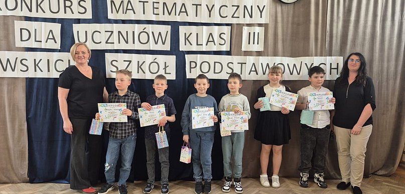 Alicja Świerczyńska i Jan Popławski najlepsi w matematyce!