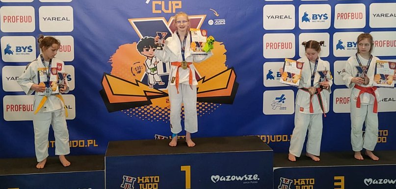 Judocy z Kutna wracają z medalami z X Hato Judo Cup