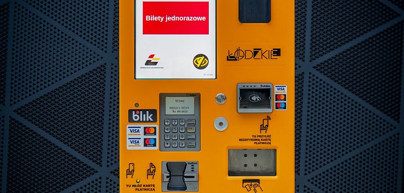 Skorzystaj z nowych biletomatów Łódzkiej Kolei Aglomeracyjnej